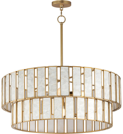 Maxim Lighting - 12806CZNAB - Miramar 32.75" Chandelier