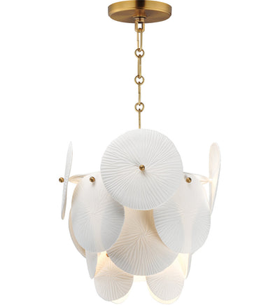 Maxim Lighting - 12821WTNAB - Isla 12-Inch Pendant