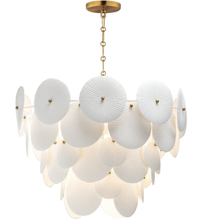 Maxim Lighting - 12825WTNAB - Isla 23.25" Chandelier