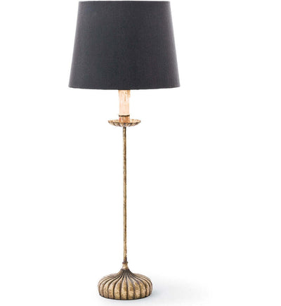 Regina Andrew - 13-1172 - Clove Stem With Black Shade 28.5" Table Lamp