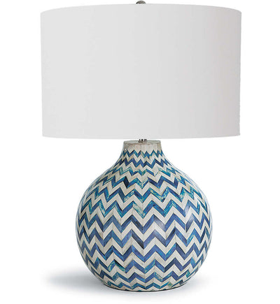 Regina Andrew - Chevron Bone 25.25" Table Lamp