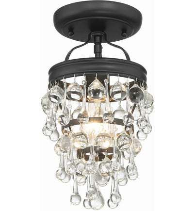Crystorama - Calypso 7.25" Semi Flush