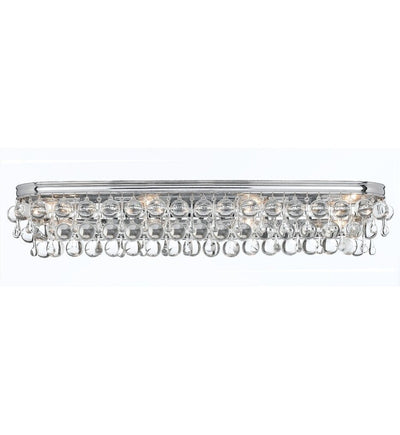 Crystorama - Calypso 33" Bath Vanity Light