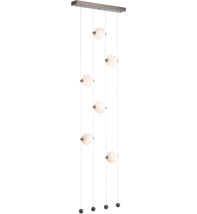 Hubbardton Forge - Abacus 6 Light Ceiling to Floor Pendant