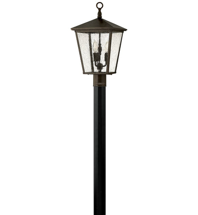 Hinkley Lighting - Trellis 21" Outdoor Post Mount with Glass
