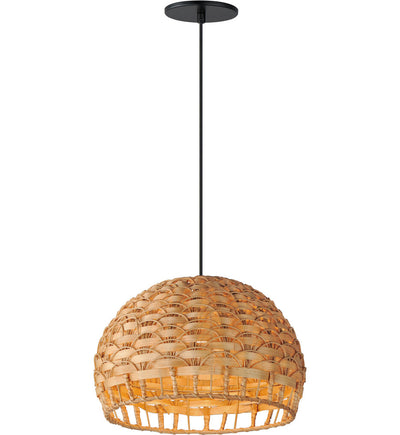 Maxim Lighting - 14411NABK - Tahiti 14" Pendant