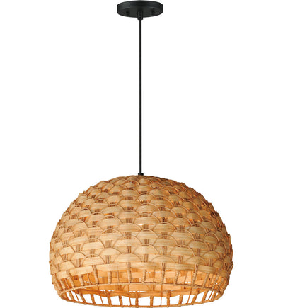 Maxim Lighting - 14413NABK - Tahiti 20" Pendant