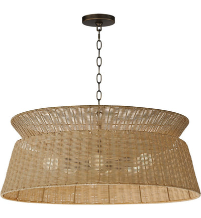 Maxim Lighting - 14416NADBZ - Tahiti 28.75" Chandelier