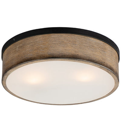 Maxim Lighting - 14440DWBK - Franklin 14.25-Inch Flush Mount