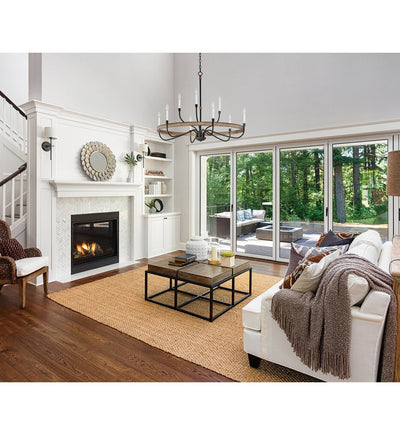 Maxim Lighting - 14449DWBK - Franklin 40" Chandelier