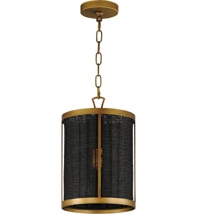 Maxim Lighting - 14461BRNAB - Rattan 10" Pendant