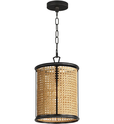 Maxim Lighting - 14471NABK - Cane 10" Pendant