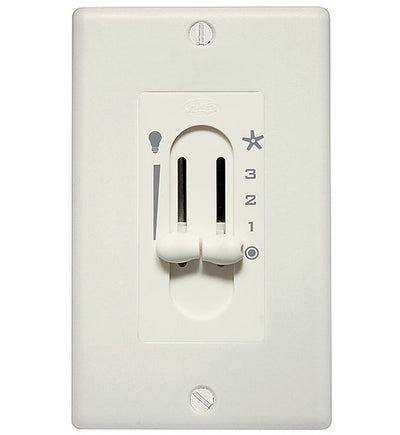 Hunter - 27182 - Fan-Light Dual Slide Wall Control