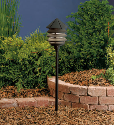 Kichler - Six Groove 6" 1 Light Landscape Path Light