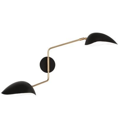 Robert Abbey - 1528 - Rico Espinet Racer 48" Wall Sconce