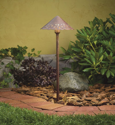 Kichler - Landscape LED Hammered Roof Path Light