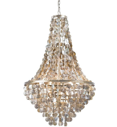 Regina Andrew - 16-1043 - Capri Abalone 25.5" Chandelier