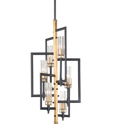 Maxim Lighting - 16116CLBKAB - Flambeau 19.25" Chandelier