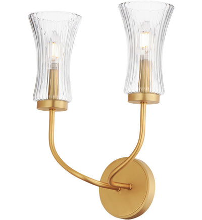 Maxim Lighting - 16152CRNAB - Camelot 16" Wall Sconce