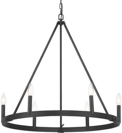 Minka-Lavery - 1715-66A - Dutton 27.75" Chandelier