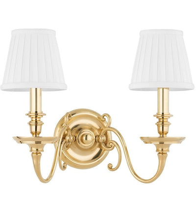 Hudson Valley - 1742-AGB - Charleston 16" Wall Sconce