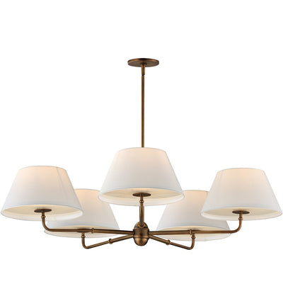 Maxim Lighting - 18415OWWBR - Dunbridge 42-Inch Chandelier