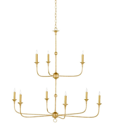 Currey & Company - Nottaway 44.25" Chandelier