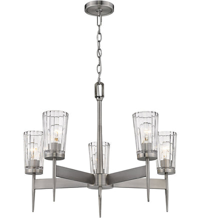 Z-Lite - 1932-5AN - Flair 25.5" Chandelier
