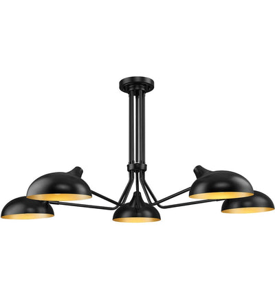 Z-Lite - 1942-5SF-MB - Bellamy 52" Semi-Flush