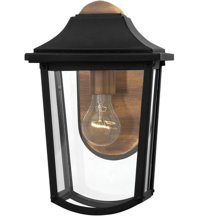 Hinkley Lighting - 1970BK - Burton 12.75" Outdoor Wall Sconce