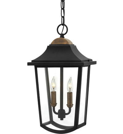 Hinkley Lighting - 1972BK - Burton 10" Outdoor Pendant