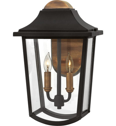 Hinkley Lighting - 1974BK - Burton 15.75" Outdoor Wall Sconce
