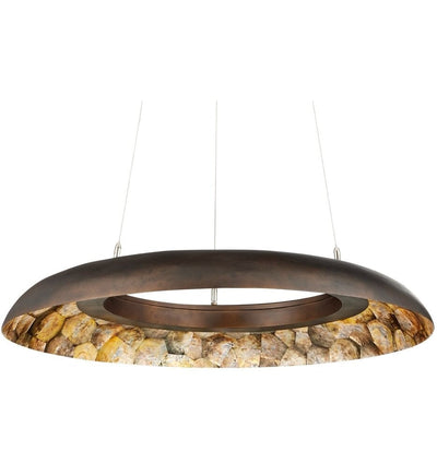 Currey & Company - 9000-1146 - Tairagai 32.25" Chandelier