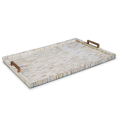 Regina Andrew - 20-1039 - Multi-Tone Bone and Brass Tray