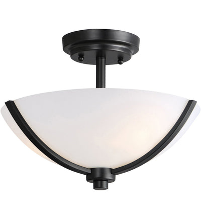 Maxim Lighting - Deven 14" Semi-Flush