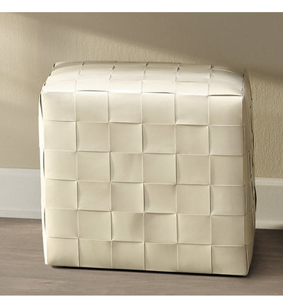 Jamie Young - Woven 18" Ottoman