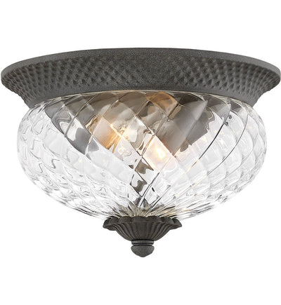 Hinkley Lighting - Plantation 12" Outdoor Flush Mount
