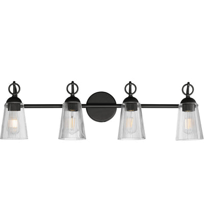 Maxim Lighting - 21394CLBK - Jackson Hole 33" Bath Vanity Light