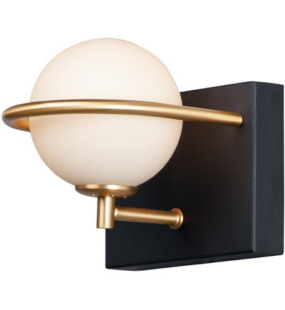 Maxim Lighting - 21601SWBKGLD - Revolve 6" Bath Vanity Light
