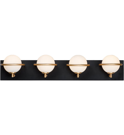 Maxim Lighting - 21604SWBKGLD - Revolve 27.25" Bath Vanity Light