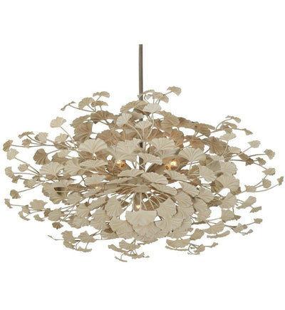 Currey & Company - 9000-1108 - Maidenhair 39.5" Semi-Flush Mount