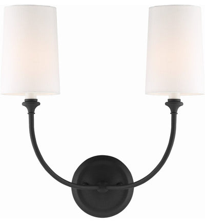 Crystorama - Sylvan 17.25" Wall Sconce