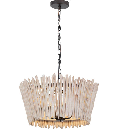 Maxim Lighting - 22424WWTBZ - Baywood 24" Chandelier