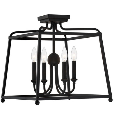 Crystorama - Sylvan 16" Semi Flush