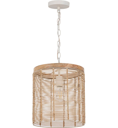 Maxim Lighting - 22442NAEC - Vannerie 12" Pendant
