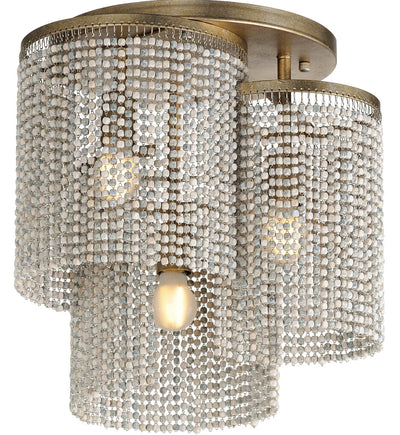 Maxim Lighting - 22463WWDGS - Fontaine 17" Flush Mount