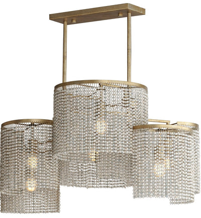 Maxim Lighting - 22466WWDGS - Fontaine 42.25" Island Light