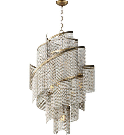 Maxim Lighting - 22467WWDGS - Fontaine 23.5" Chandelier