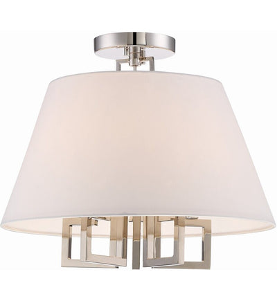 Crystorama - Westwood 16" Semi Flush