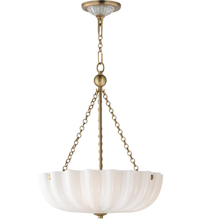 Maxim Lighting - 22652WTNAB - Bundt 15.5" Semi-Flush Mount